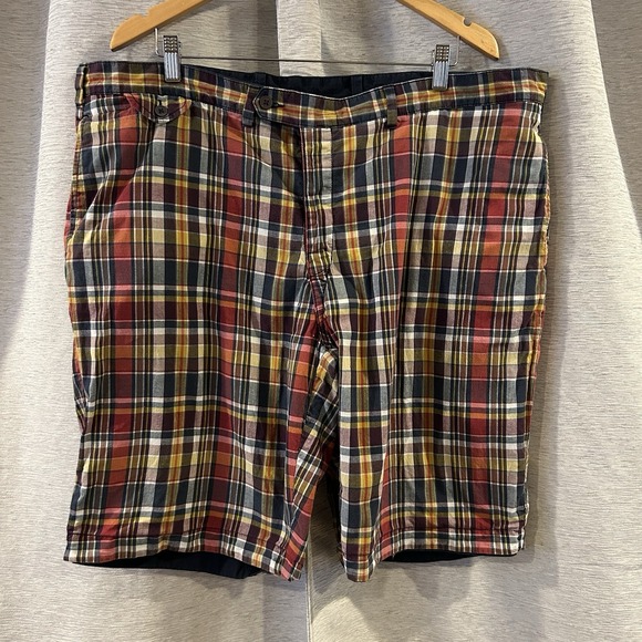 Polo Ralph Lauren Other - Vintage Polo Ralph Lauren Shorts Mens 42‎ Reversible Blue Plaid Madras